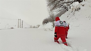 ۱۱ استان درگیر مخاطرات جوی؛ هلال احمر در آماده‌باش کامل