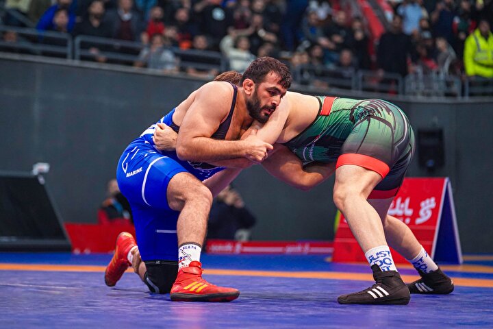 فیلم کامل کشتی حسن یزدانی در مسابقات جهانی کرواسی