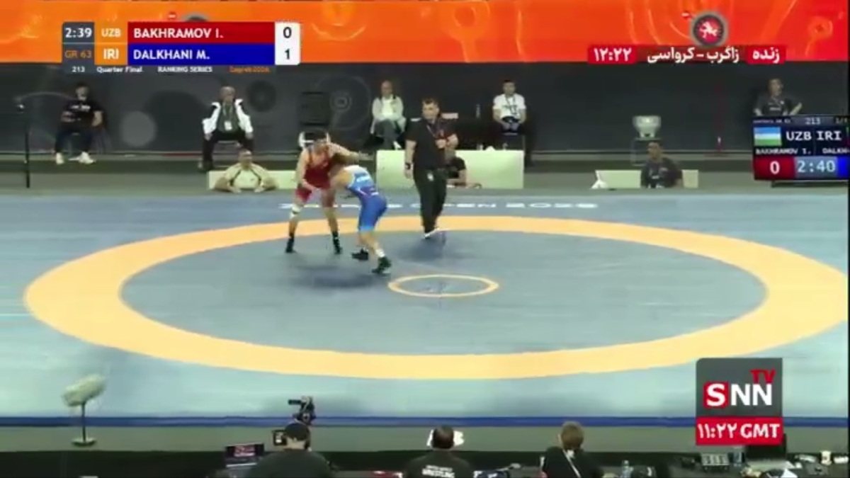 دلخانی با عبور از حریف ازبکستانی به نیمه نهایی رسید