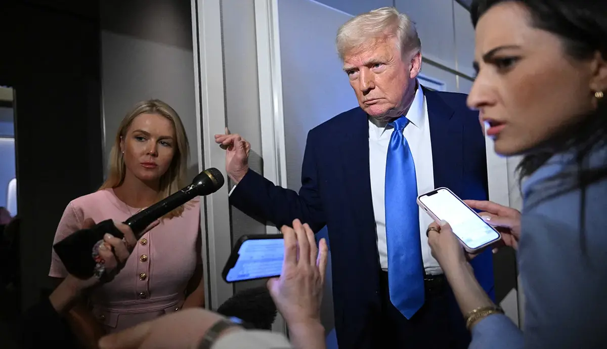 ترامپ: گفت‌و‌گو‌های بسیار خوبی درباره ایران داشتیم / پاسخ ترامپ درباره‌ اختصاص مذاکرات فقط به مسئله هسته‌ای + فیلم