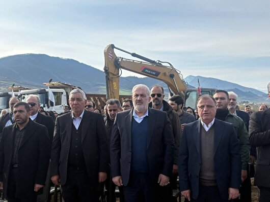 حضور وزیر نیرو در شرق گلستان و کلنگ‌زنی یک پروژه آبی