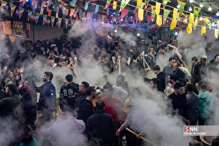 پخت ۵۰ تن سمنو نذری در شیراز