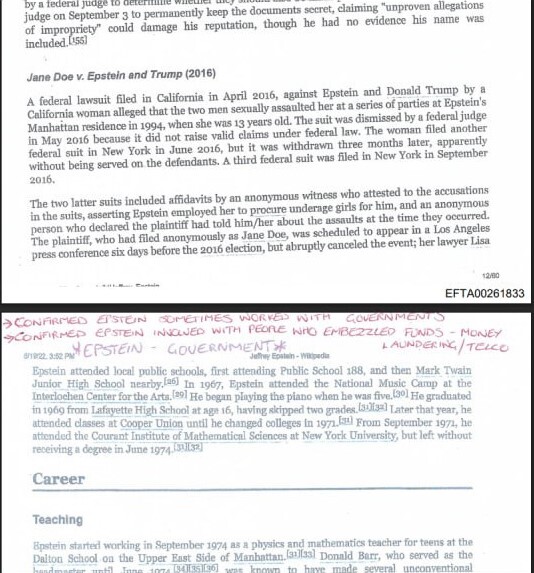 ادعا&zwnj;های جدی در اسناد جدید اپستین/ اظهارات و شکایات علیه ترامپ درباره تجاوز به دختران نوجوان