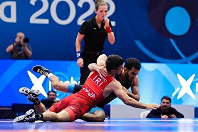 پیروزی قاطع علی اسکو مقابل حریف آمریکایی در کشتی فرنگی رنکینگ جهانی+ فیلم