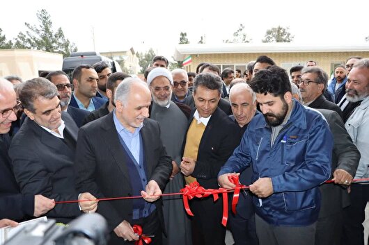 افتتاح واحد صنعتی تولید بدنه اتوبوس و مینی بوس در سمنان