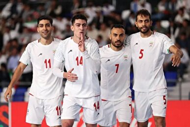 پخش زنده فوتسال ایران و اندونزی