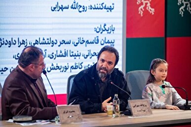 سهرابی: با انصاف باشیم آقای صدرعاملی ۱۴۰۱ نشست خبری فیلمش را به تنهایی برگزار کرد + فیلم