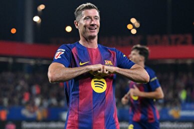 تاریخ سازی مهاجم لهستانی بارسلونا