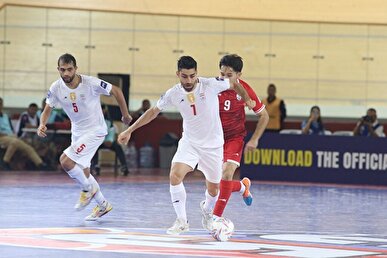 خلاصه بازی فوتسال ایران 5 اندونزی 5/ چهاردهمین تاج گذاری یوزها در آسیا