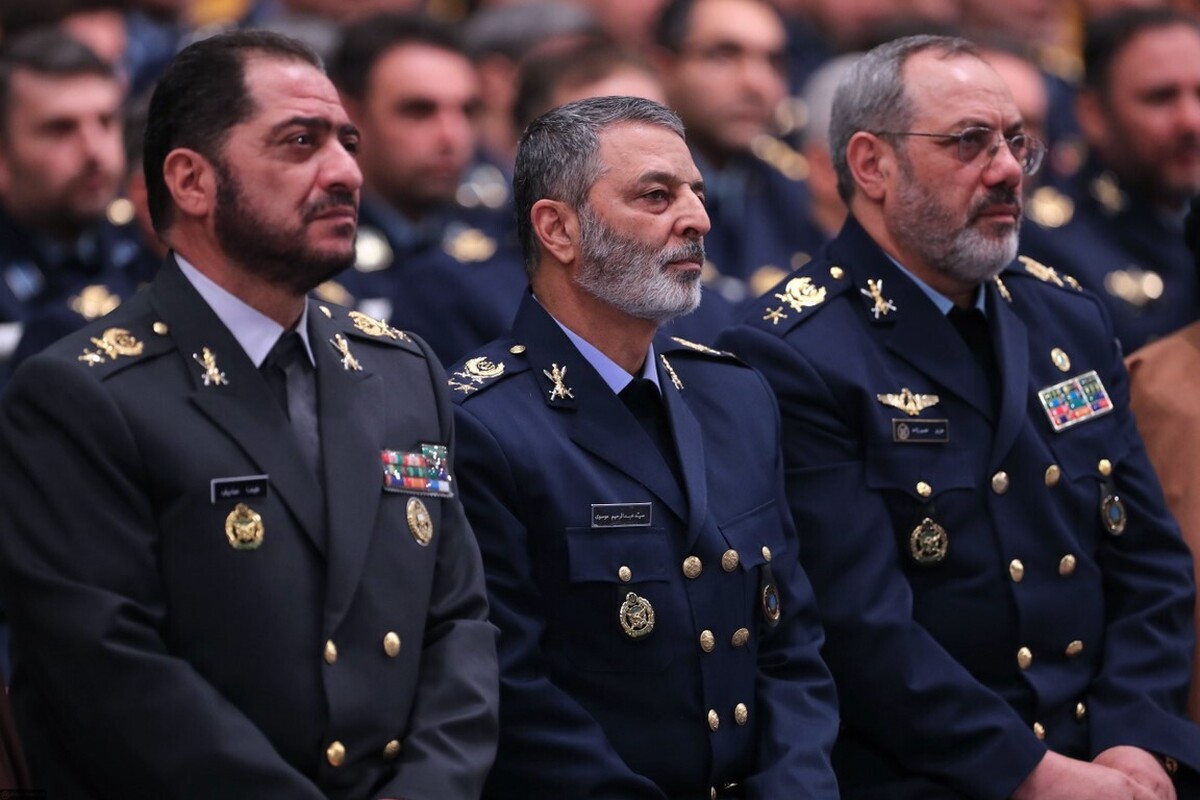 دیدار فرماندهان نیروی هوایی و پدافند هوایی با رئیس ستاد کل نیرو‌های مسلح