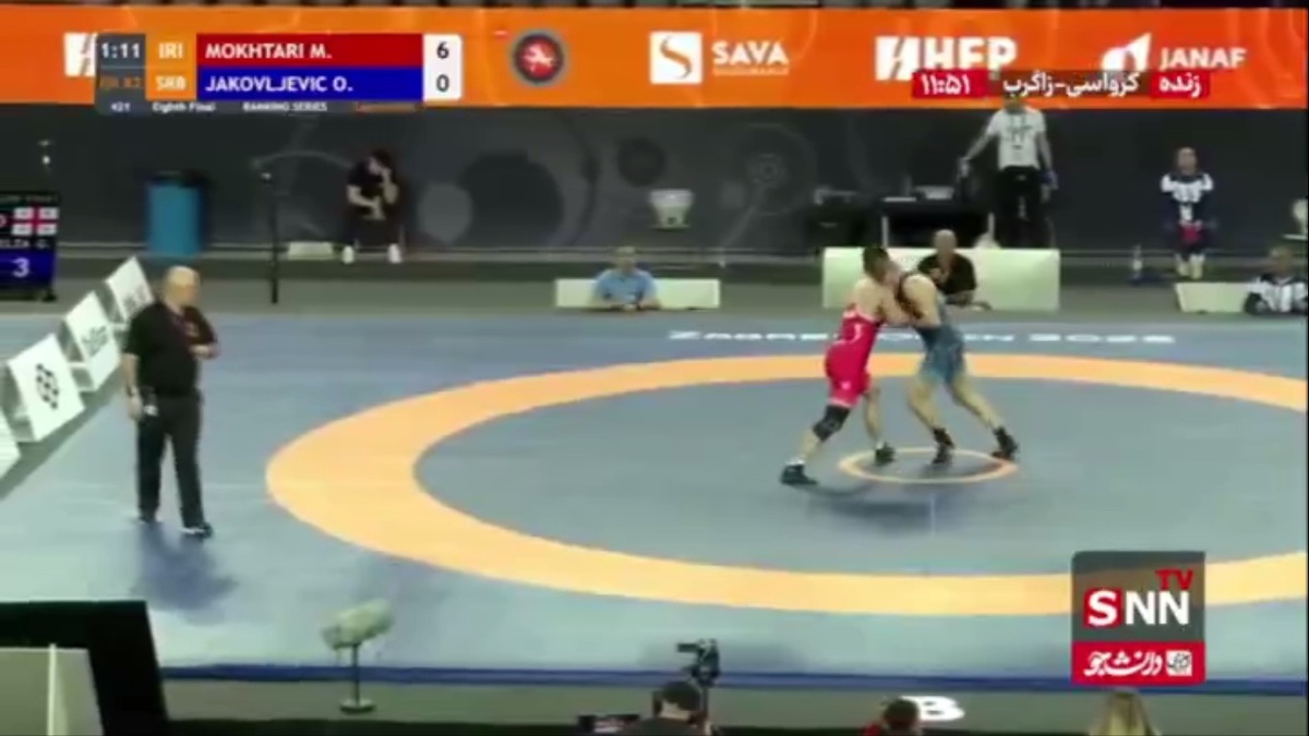 طوفان محمدرضا مختاری در کرواسی