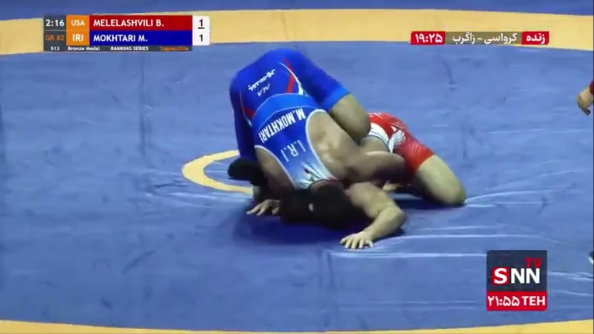 مختاری به مدال برنز بسنده کرد