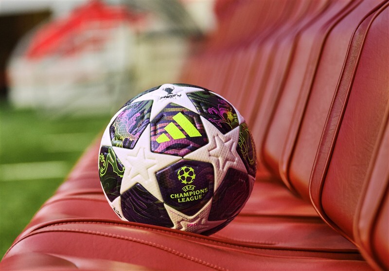 رونمایی رسمی از توپ مراحل حذفی لیگ قهرمانان اروپا