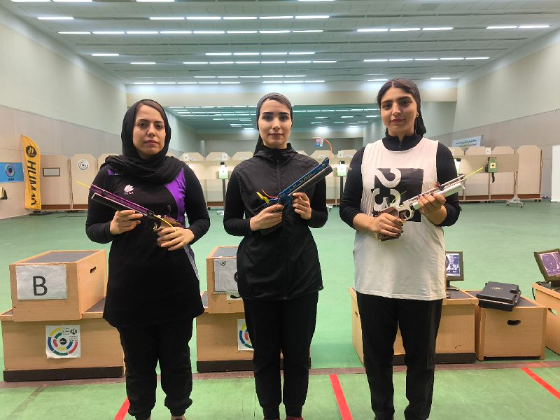 مسابقات آزاد تپانچه بادی؛ رستمیان قهرمان شد