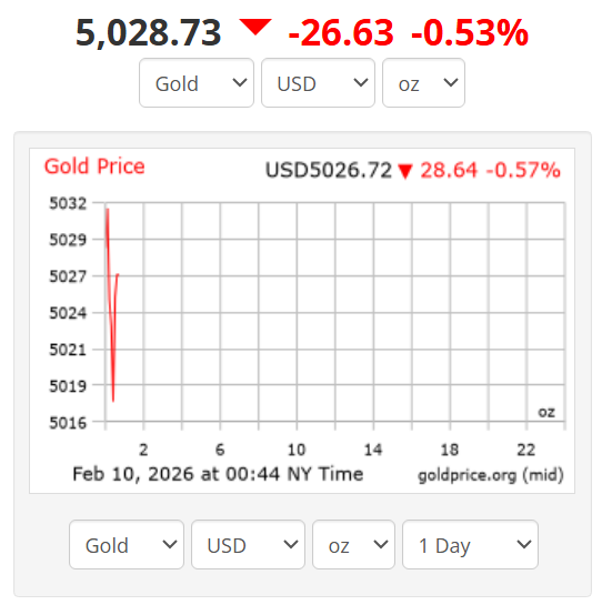 قیمت جهانی طلا امروز 21 بهمن؛ اونس طلا کاهشی شد