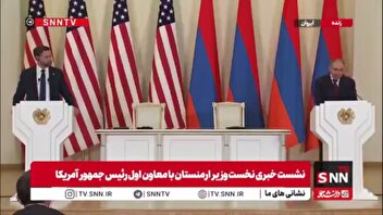 چاپلوسی پاشینیان: با تلاش های ترامپ جنگ ما و آذربایجان خاتمه یافت! / من و رئیس جمهور علی اف ترامپ را برای جایزه صلح نوبل 2026 پیشنهاد دادیم!