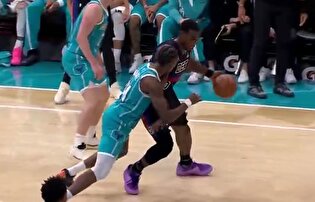 درگیری سنگین در لیگ NBA