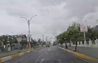 بارش رحمت الهی در رامسر