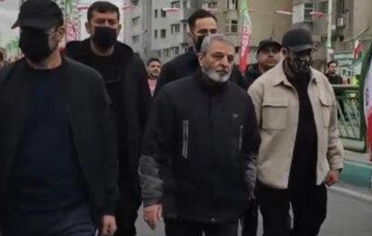 حضور سرلشکر موسوی، رئیس ستاد کل نیرو‌های مسلح در راهپیمایی ۲۲ بهمن