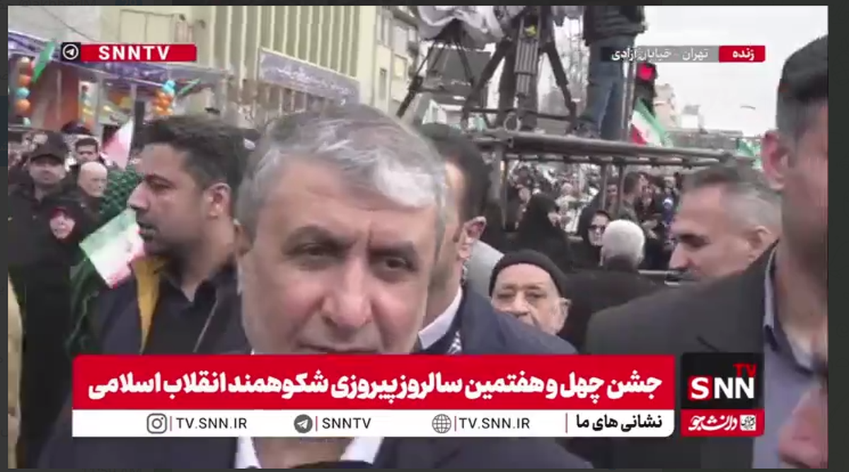 اسلامی: پرچم پیشرفت صنعت هسته&zwnj;ای بالاست+فیلم