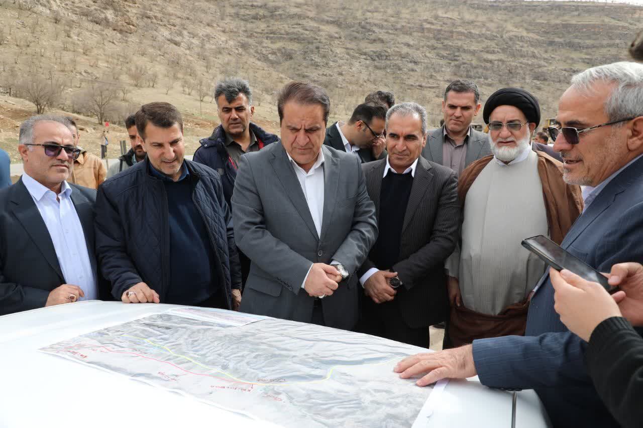 پروژه چهارخطه ایوان_اسلام&zwnj;آباد با اعتبار ۵۸۰ میلیارد تومان در حال اجراست