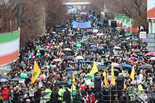 راهپیمایی یوم الله ۲۲ بهمن ۱۴۰۴ در تبریز