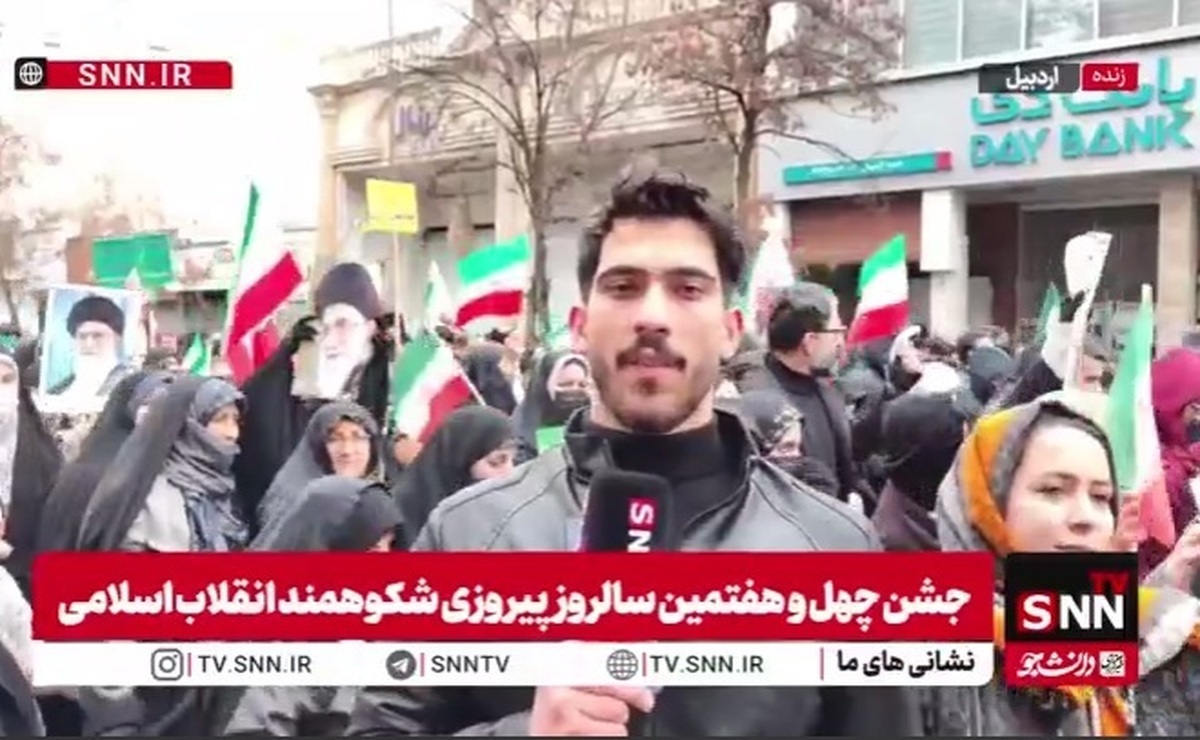 شکوه حضور مردم اردبیل در راهپیمایی ۲۲ بهمن/ دیار وفاداری و شور حسینی پای کار جشن انقلاب