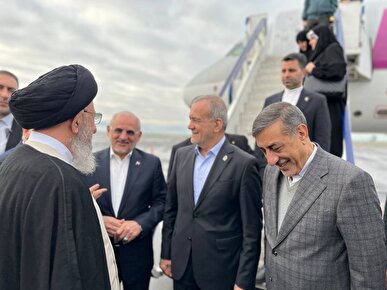 رئیس‌جمهور وارد گرگان شد