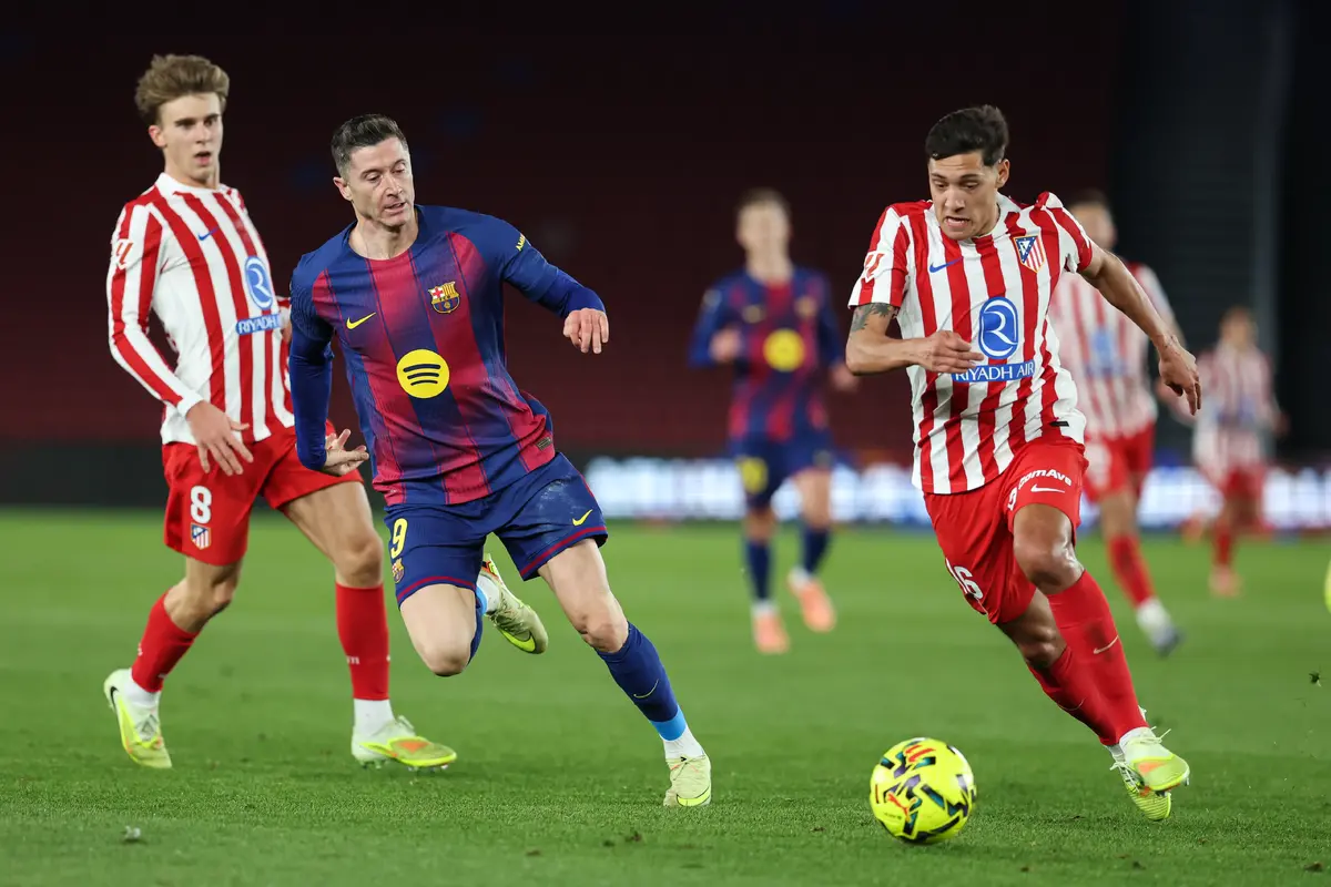 خلاصه بازی بارسلونا - اتلتیکو مادرید / نسخه کاتالان‌ها در نیمه اول پیچیده شد