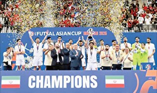 صعود یک پله‌ای تیم ملی فوتسال پس از قهرمانی در آسیا / شاگردان شمسایی بالاتر از آرژانتین و فرانسه