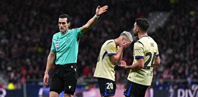 شکایات باشگاه بارسلونا از داور | اخبار ورزشی