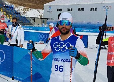 دانیال ساوه شمشکی در رتبه ۹۳ اسکی صحرانوردی