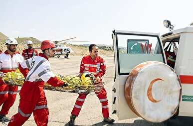۲۳۴ حادثه در ۷۲ ساعت؛ امدادرسانی هلال‌احمر‌ها در سراسر کشور