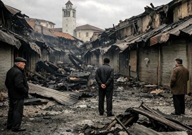 استاندار گیلان: به صورت هفتگی و منظم پیگیر روند بازسازی بازار رشت هستیم