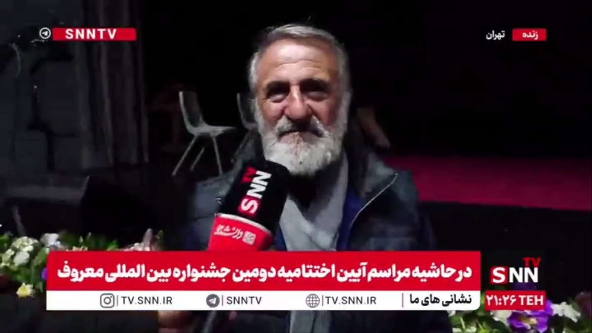 مهران رجبی در گفتگو با SNNTV: هنرمندان خارج نشین سواد رسانه و ایمان به وطن  ندارند