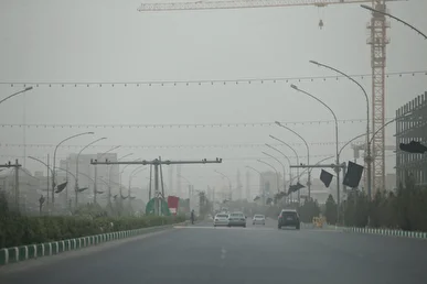 آلودگی هوا در ۲۰ شهر خوزستان/ ۸ شهر در وضعیت قرمز و ناسالم برای همه گروه‌ها قرار گرفت
