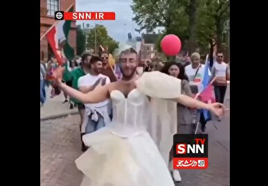 گوشه‌ای از مخالفان جمهوری اسلامی در کشورهای غربی! + فیلم