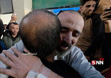استقبال از آزادگان سرافراز فلسطینی در غزه + عکس