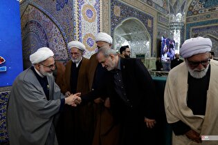 مراسم چهلم شهدای حوادث دی‌ماه در مشهد