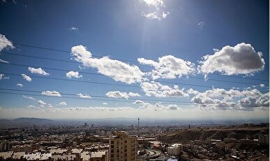 پیش‌بینی جوی آرام همراه با افزایش نسبی دما در بیشتر مناطق کشور