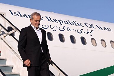 پزشکیان وارد استان لرستان شد