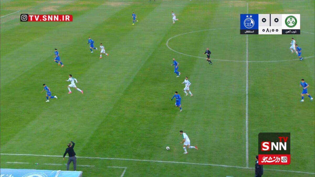 پخش زنده دیدار استقلال برابر ذوب آهن در چهارچوب هفته هفدهم لیگ برتر ایران