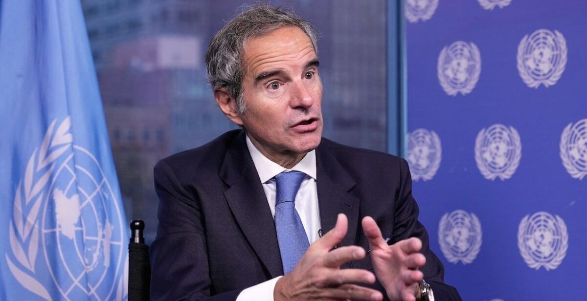 گروسی: تلاش‌های دولت موقت سوریه در پرونده هسته‌ای «مثبت و سازنده» است