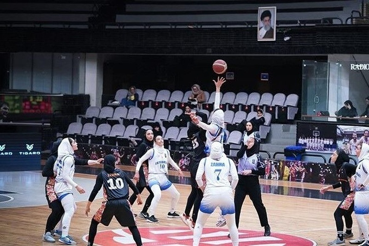 نتایج هفته شانزدهم لیگ برتر بسکتبال بانوان /شکست مدافع عنوان قهرمانی