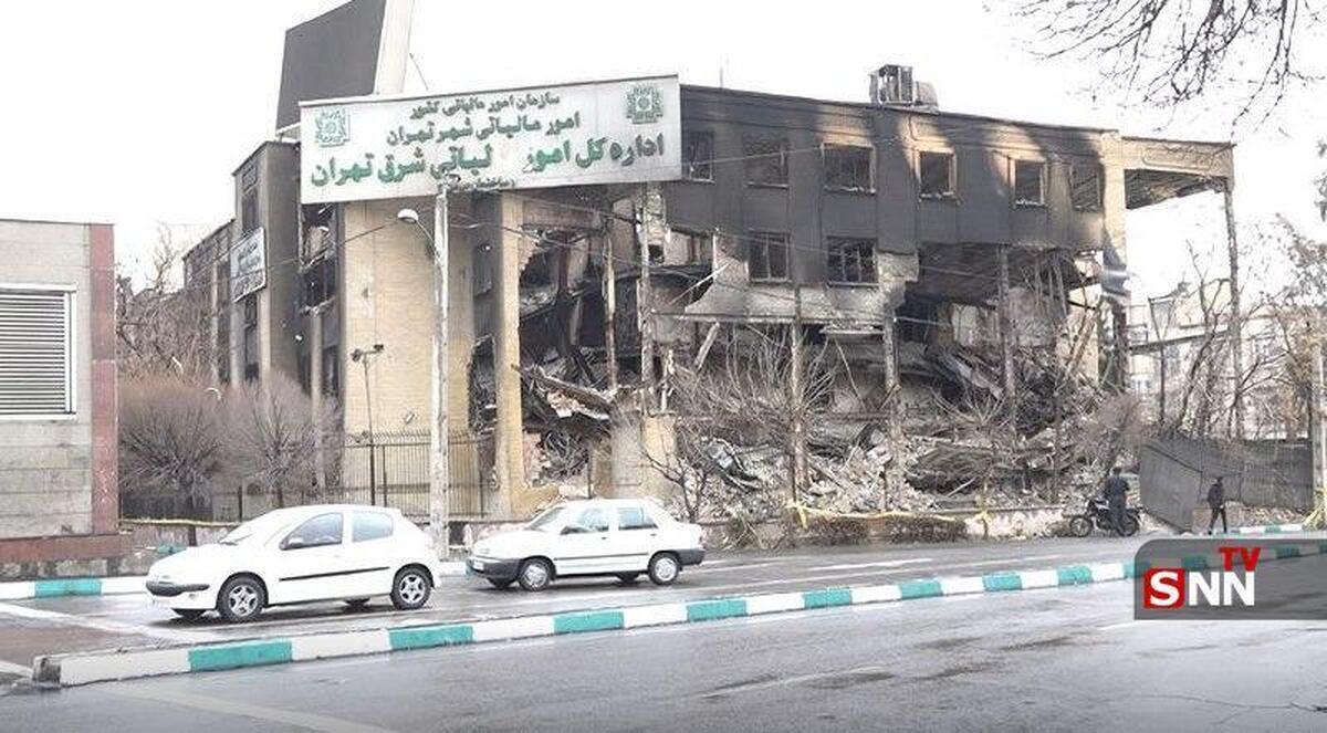 میزان خسارت آشوبگران به اداره مالیات شرق تهران چقدر بود؟ +فیلم