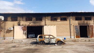 از اتاق عملیات تا چادرهای اضطراری/ روایت خسارت به پایگاه هلال احمر ایذه + فیلم