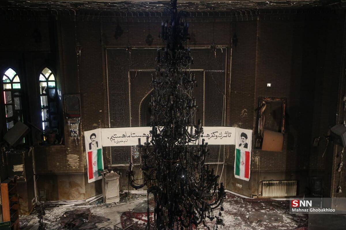 بررسی خسارات وارده به مساجد آسیب دیده در تهران