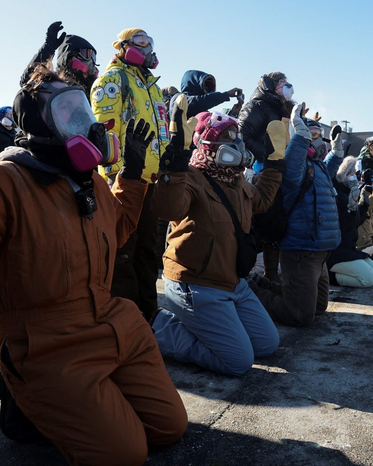 مشت آهنین دولت ترامپ بر دهان معترضان حامی مهاجران