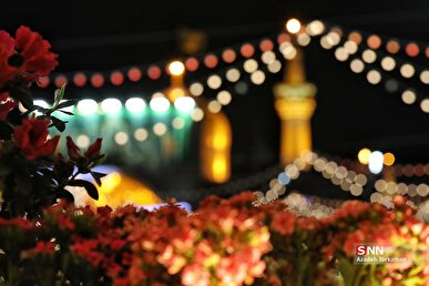 ببینید| نصب کتیبه ولادت امام سجاد (ع) در حرم مطهر امام رضا (ع)