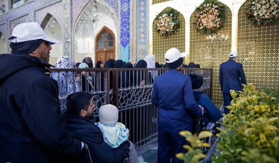 حرم مطهر رضوی، گلباران میلاد زین العابدین (ع)